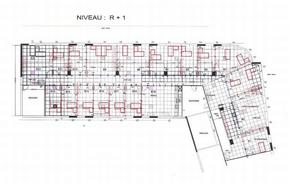 Bureau Bordeaux 2301m² Location bureau Bordeaux Gironde OLBUR2312239 14